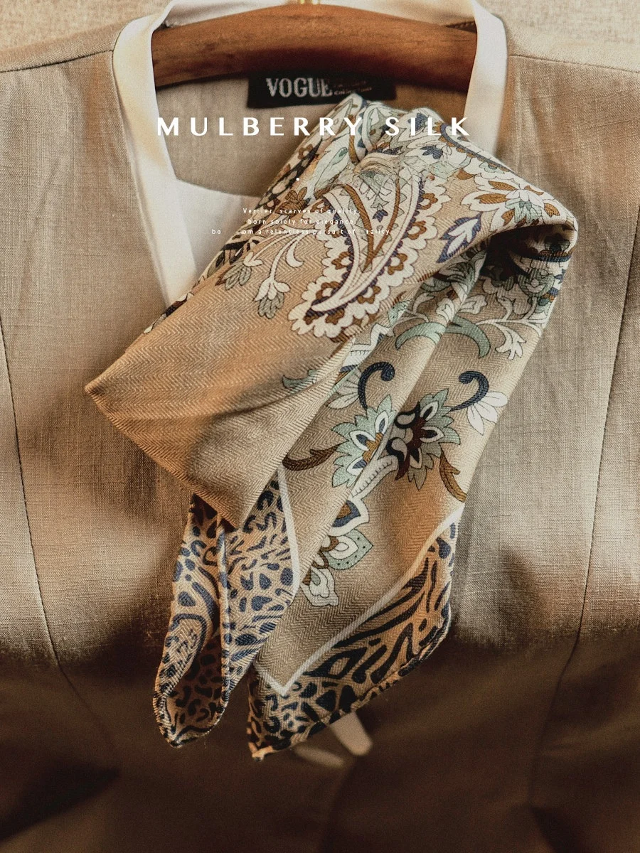 lambswool-silk-scarf-women's-autumn-winter-geometric-patterned-wrap-neck-scarf-versatile-large-square-scarf-for-all-ages