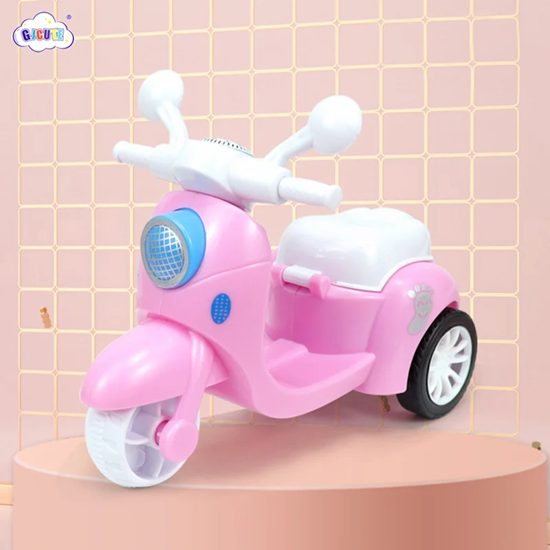 

1 PCS Pull Back Motorcycle Inertia Miniature Motorbike Model Interactive Toys Cartoon Vehicle Model Kids Educational Toys