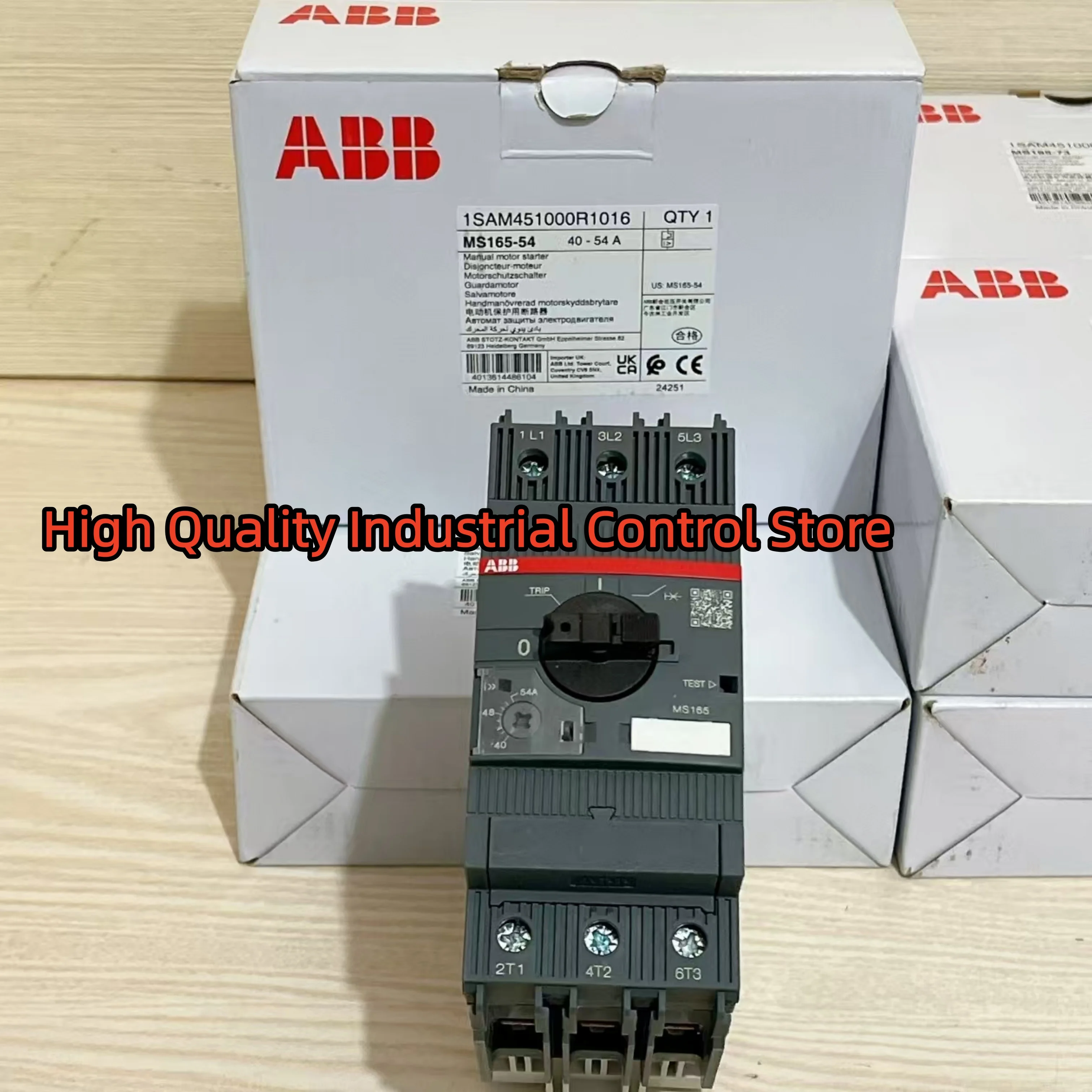 

Автоматический выключатель двигателя MS165-54 MS325-9 совершенно новый