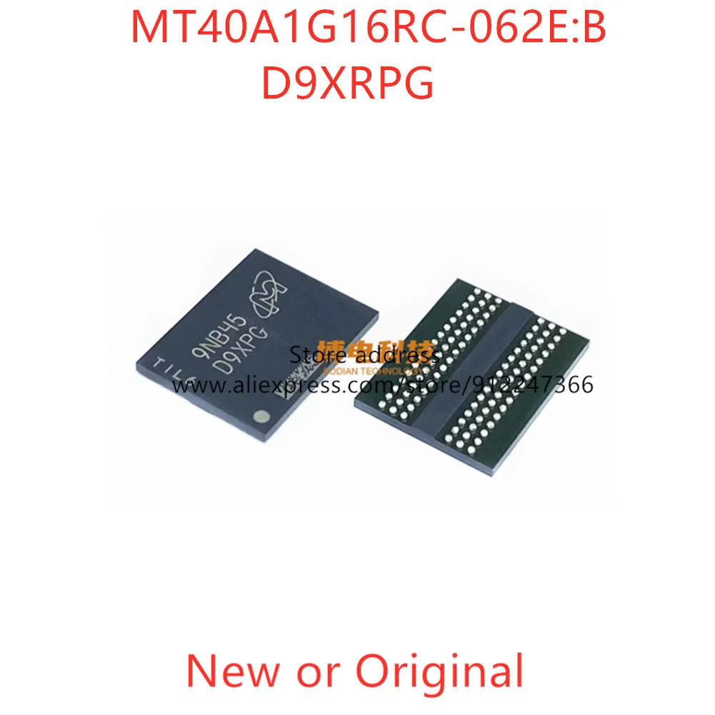 1pcs / package D9XPG MT40A1G16RC-062E:B FBGA-96 New Or Original