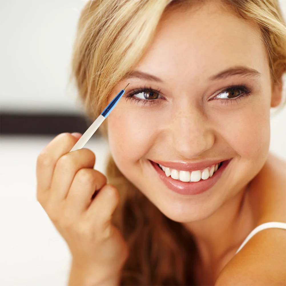 3 pçs pincel de delineador ponto fino conjunto de pincéis de maquiagem portátil ferramenta de fundação ferramenta de maquiagem dos olhos aplicador corretivo