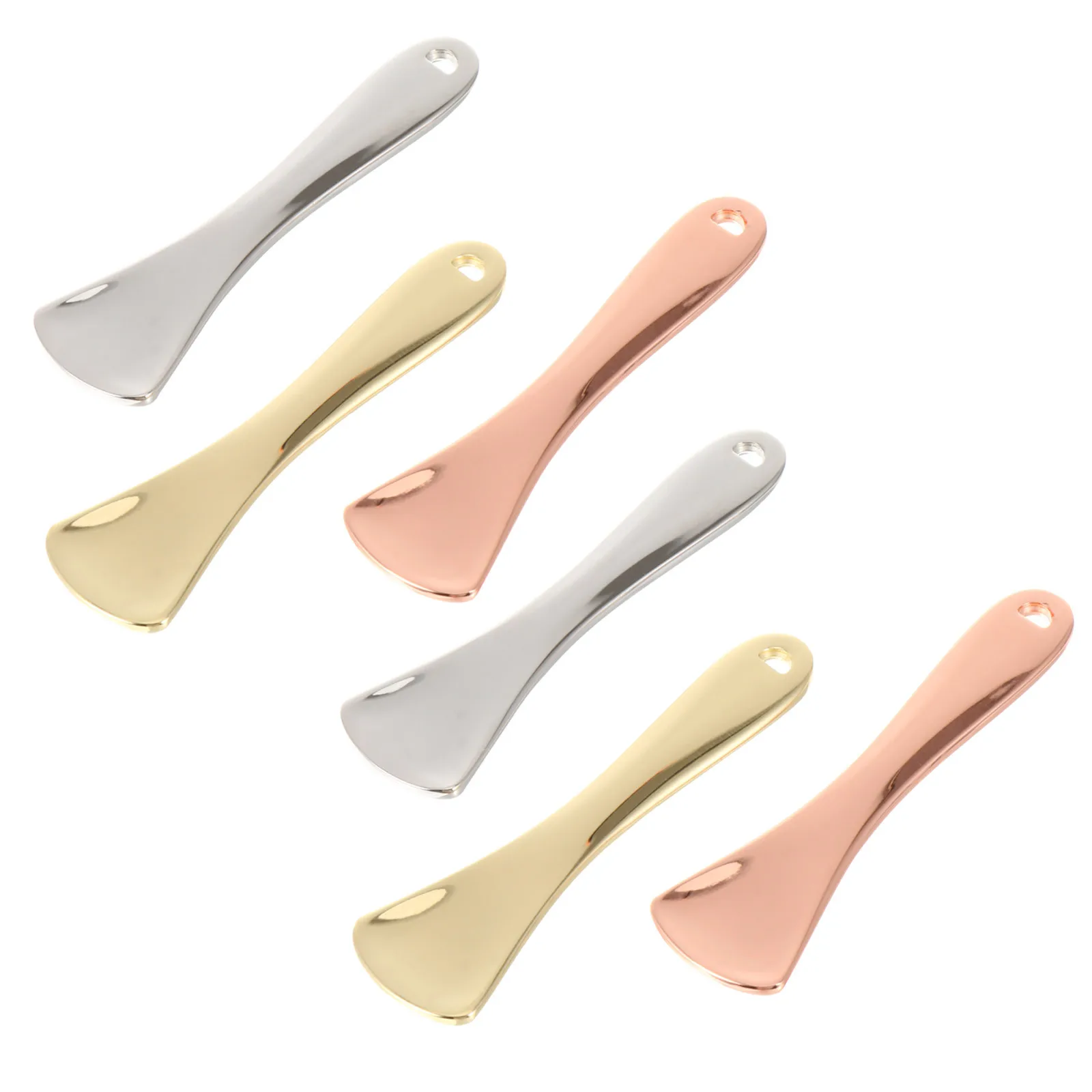 

6Pcs Eye Cream Spoon Lightweight Durable Spatula Makeup Scoop Facial Mask Spoon Eye Massager Fatigue Relief