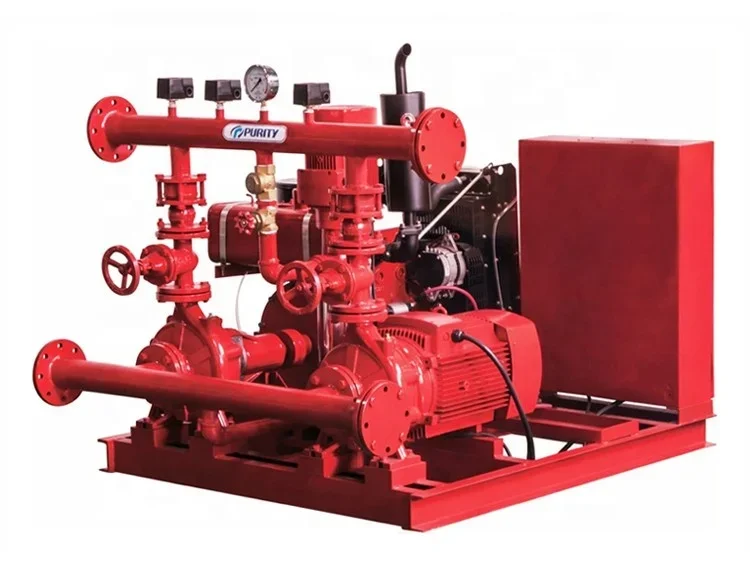 Price Of  Purity 750 Gpm High Pressure Water Jet Fire Fighting Pump System