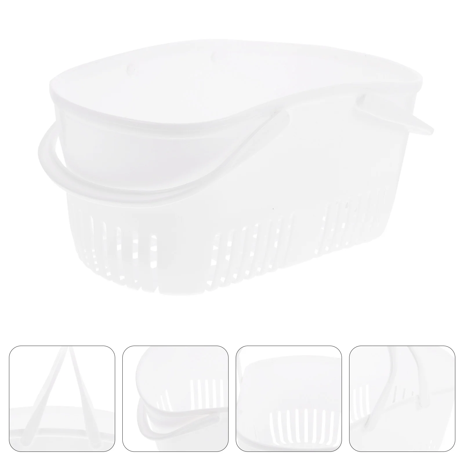 سلة حمام بلاستيكية، حامل تخزين دش محمول، ديكور الحمام، مناسب تمامًا، متعدد الأغراض، أقوى من الآخرين