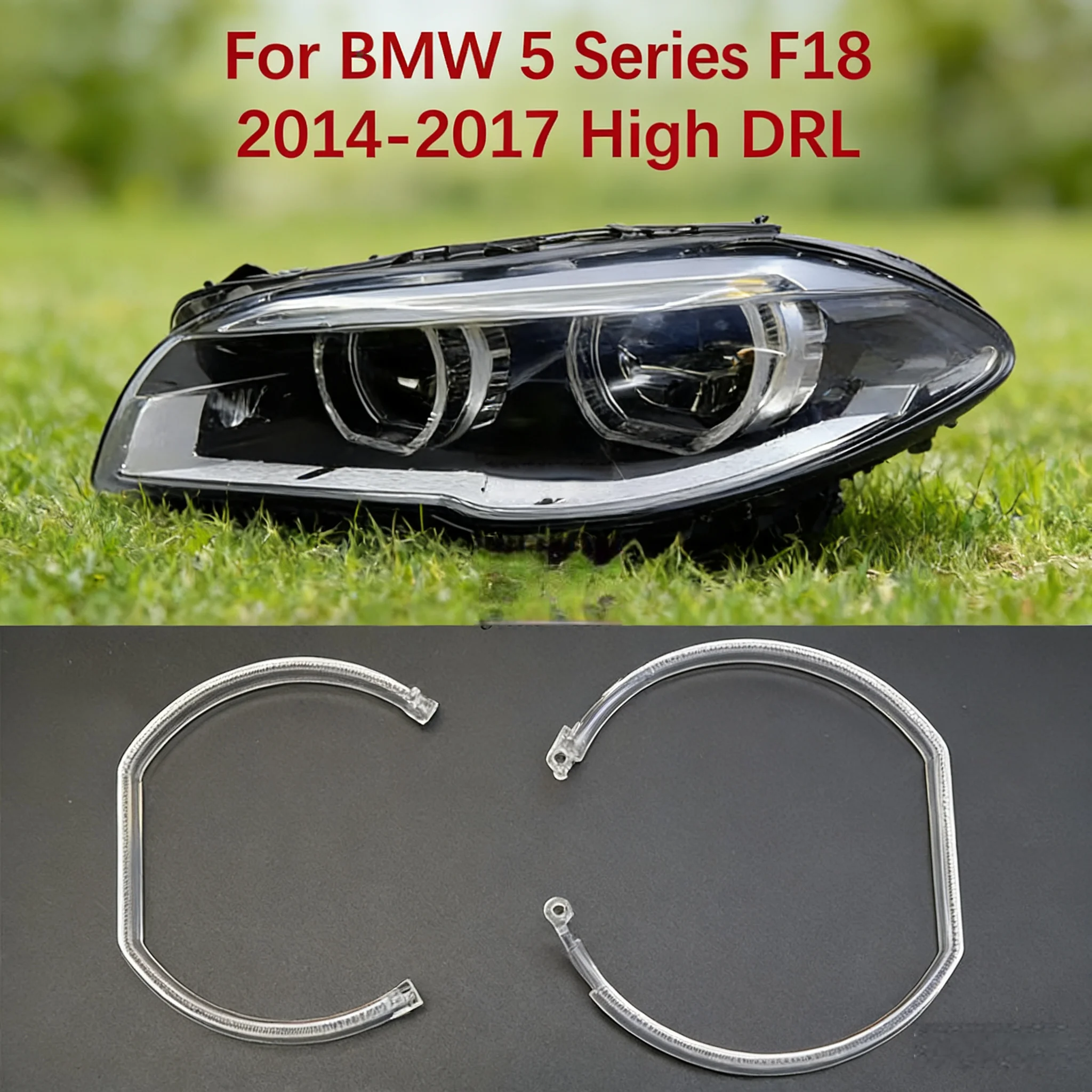 

Car Headlight DRL Tube Strip White Light Suitable For BMW 5 Series F18 F10 14-2017 LED Turn Signal Ballast Light Guide Strip