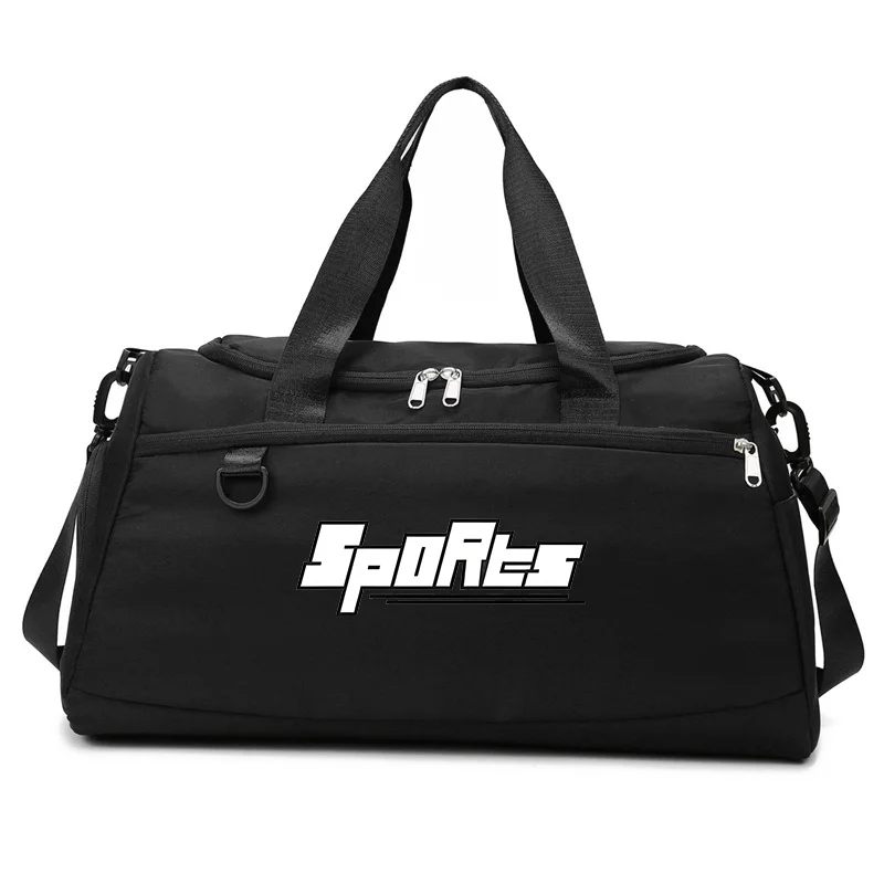 

Multifunctional Large Capacity Handbag Waterproof Outdoor Travel Daypack with Wet Dry Shoe Compartment Trendy Fitness Sports Bag