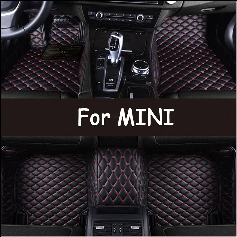 

Custom 3D Full Coverage Car Floor Mats for MINI R53 R56 4 Seat 2004-2013 F55 F56 2 Doors 4Doors PACEMAN R61 Interior Accessories