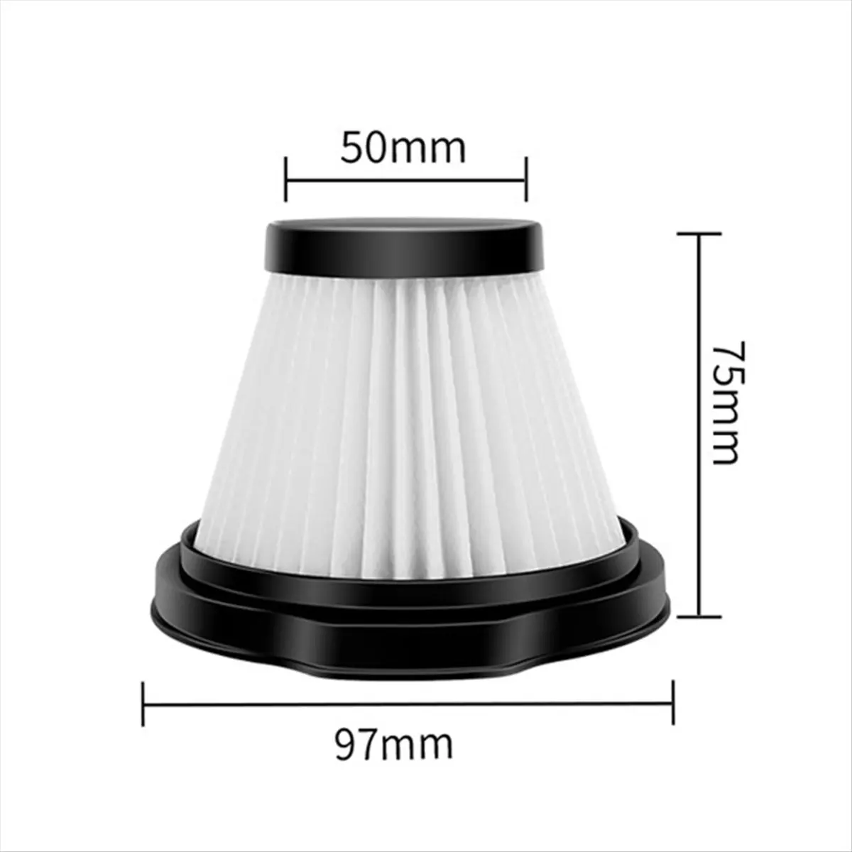 

2pcs Filter for Deerma DX115S DX115C Replacement Parts for Wireless Vacuum Cleaner Enhanced Filtration System