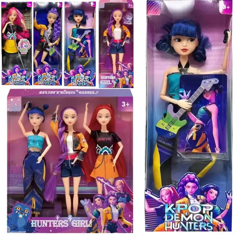

NEW Doll Toys Kpop Demon Hunters Action Figure Toy Rumi Mira Zoey Children Toy Gift Collection Fashion Dolls