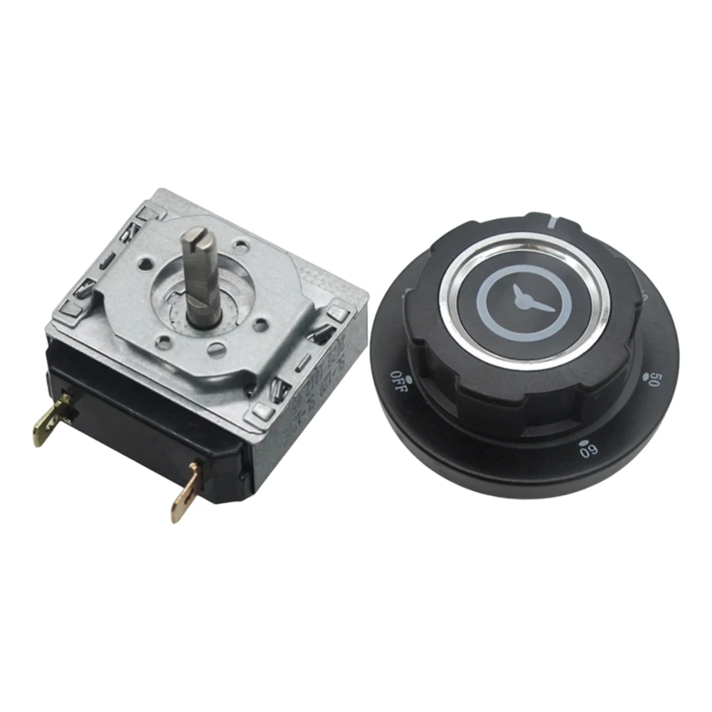 

Professional Steamed Rice Cart Timer with 60/90 Minutes and Audible Bell Switch for Controlled Cooking Duration