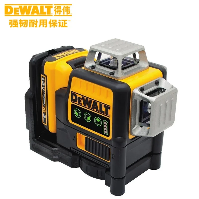 DEWALT infrared green light 360 degree 360 degree 12V surround wire level DW089LG on three sides