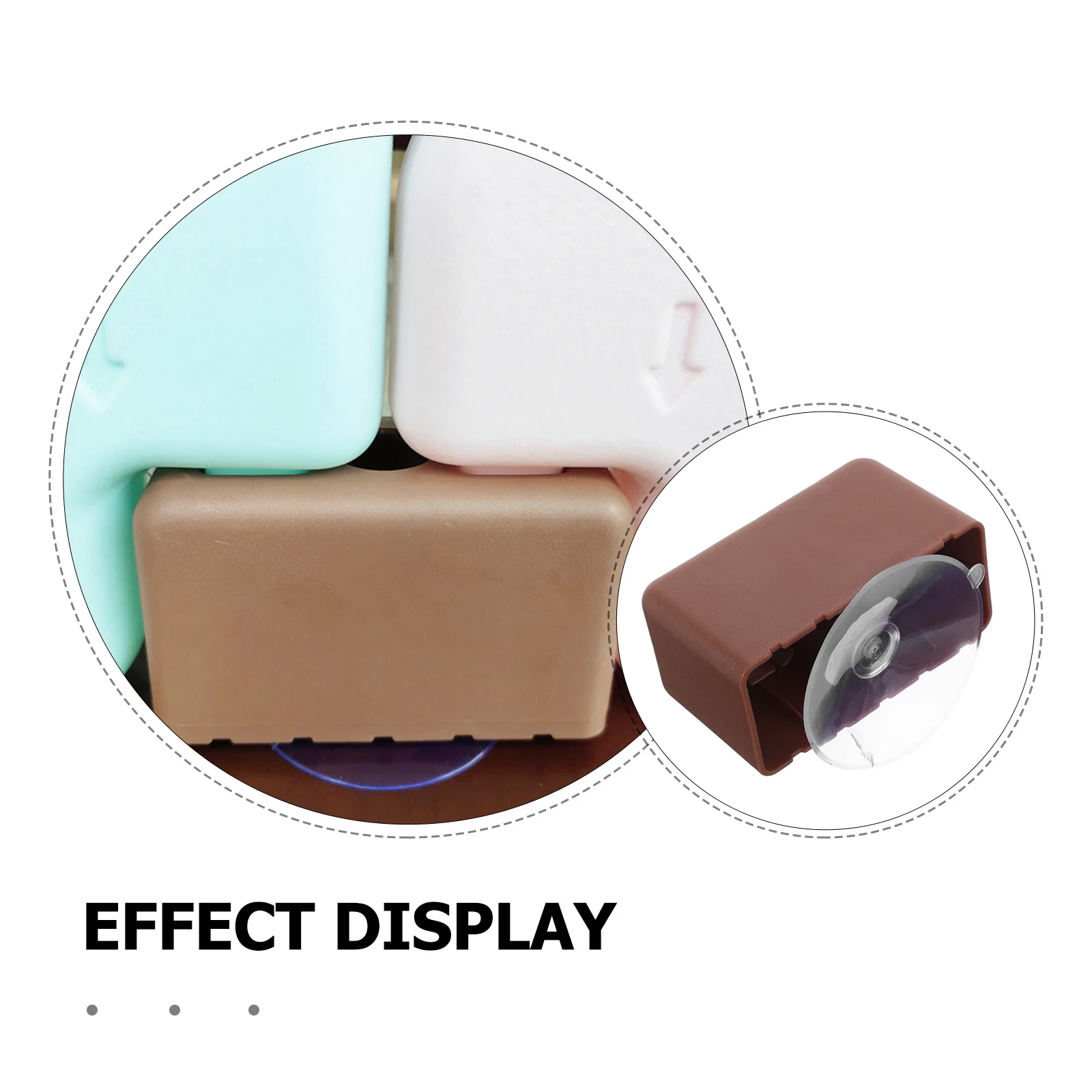 موصل قابل للفصل، حامل أمان مثبت مضاد للانزلاق، مثبت بلاستيكي بديل للسياج #2