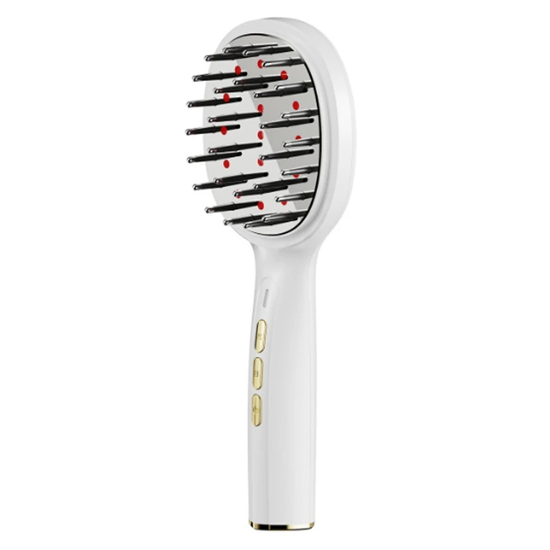 Electric Hair Growth Comb Anti-Hair Loss Red And Blue Light Care Scalp Massage Hair Growth Comb Infrared Hairdresser