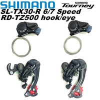 Shimano Tourney TZ500 6/7 Speed Groupset RD TZ500 Bike Rear Derailleur SL TX30 6S 7S Shifter Lever TX30 Shifters