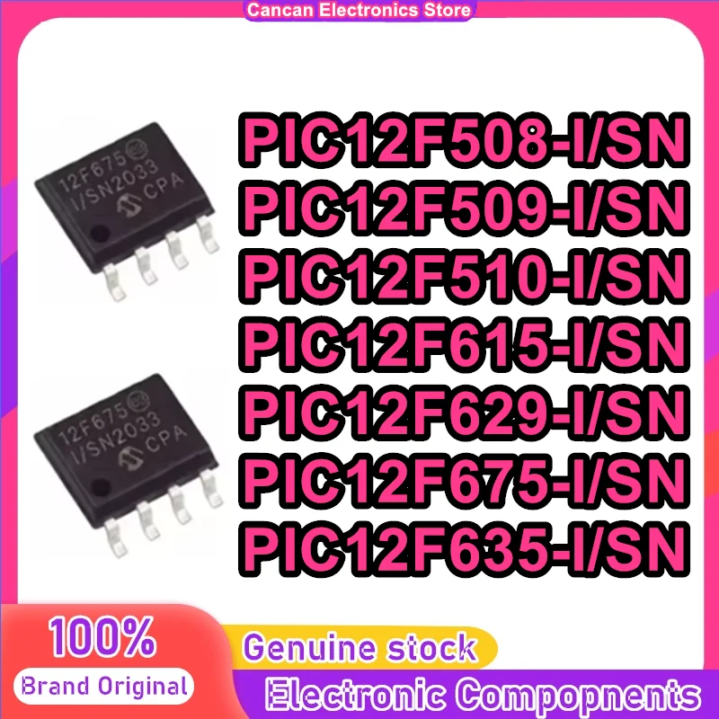 Pic12F508-I/Sn Pic1…