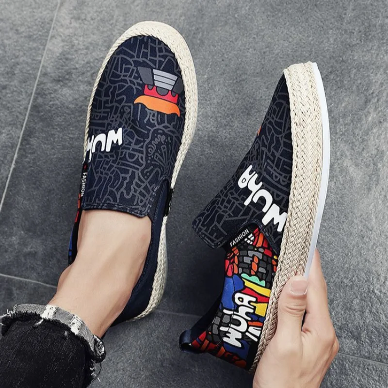 

Slip-on Man Shoe Leisure Sneakers Comfortable Casual Shoes for Men Designer Luxury Size 44 Breathable Shipping Free Sale Hiking