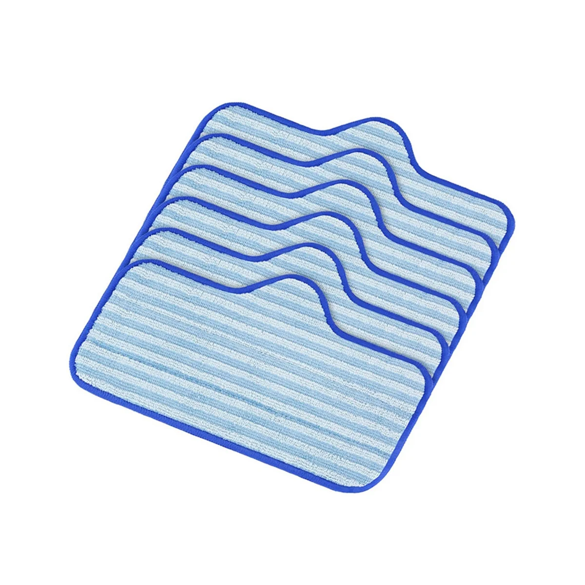 マイクロファイバースチームクリーナーマット,ふくらんでいるスチームマット,慎重に,6個