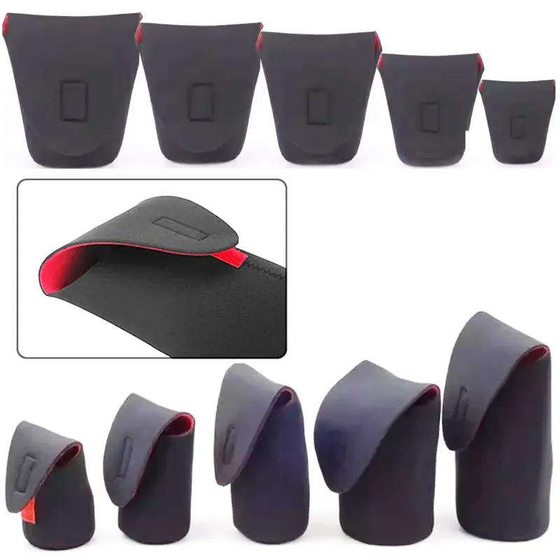 lens bag Soft Neoprene Waterproof DSLR Lente Cover Case storage S M L XL XXL Soft Nylon for Canon Nikon Sony Pentax DLSR Camer