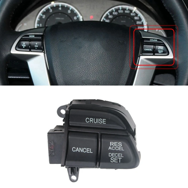 Car Steering Wheel Radio Cruise Control Switch Accessories For Honda Accord 2010-2017 35880-TA0-A11