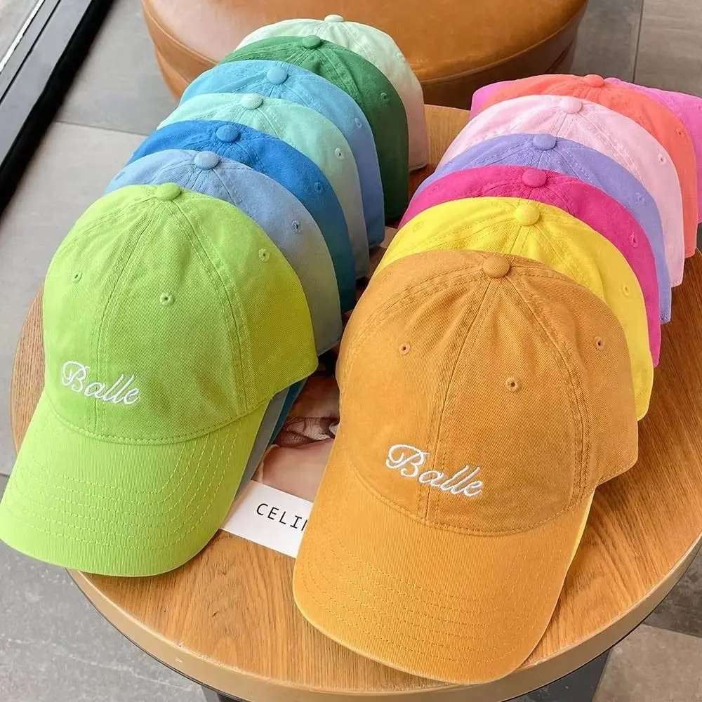 

Breathable Dopamine Baseball Cap Washable Adjustable Vintage Duck Tongue Cap Sun Protection Soft Outdoor Snapback Hat