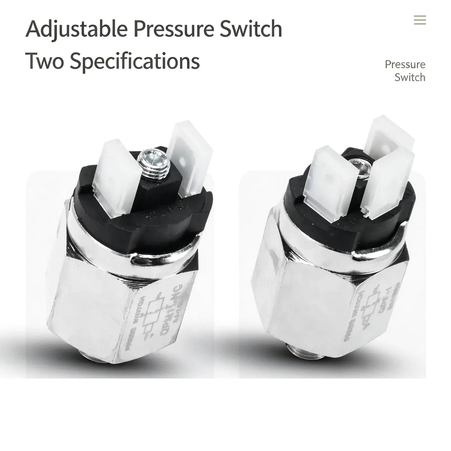 QPM Micro Adjustable Pneumatic Air Pressure Switch QPM11-NO-01 NC for Compressor Hydraulic Diaphragm Automatic Controller