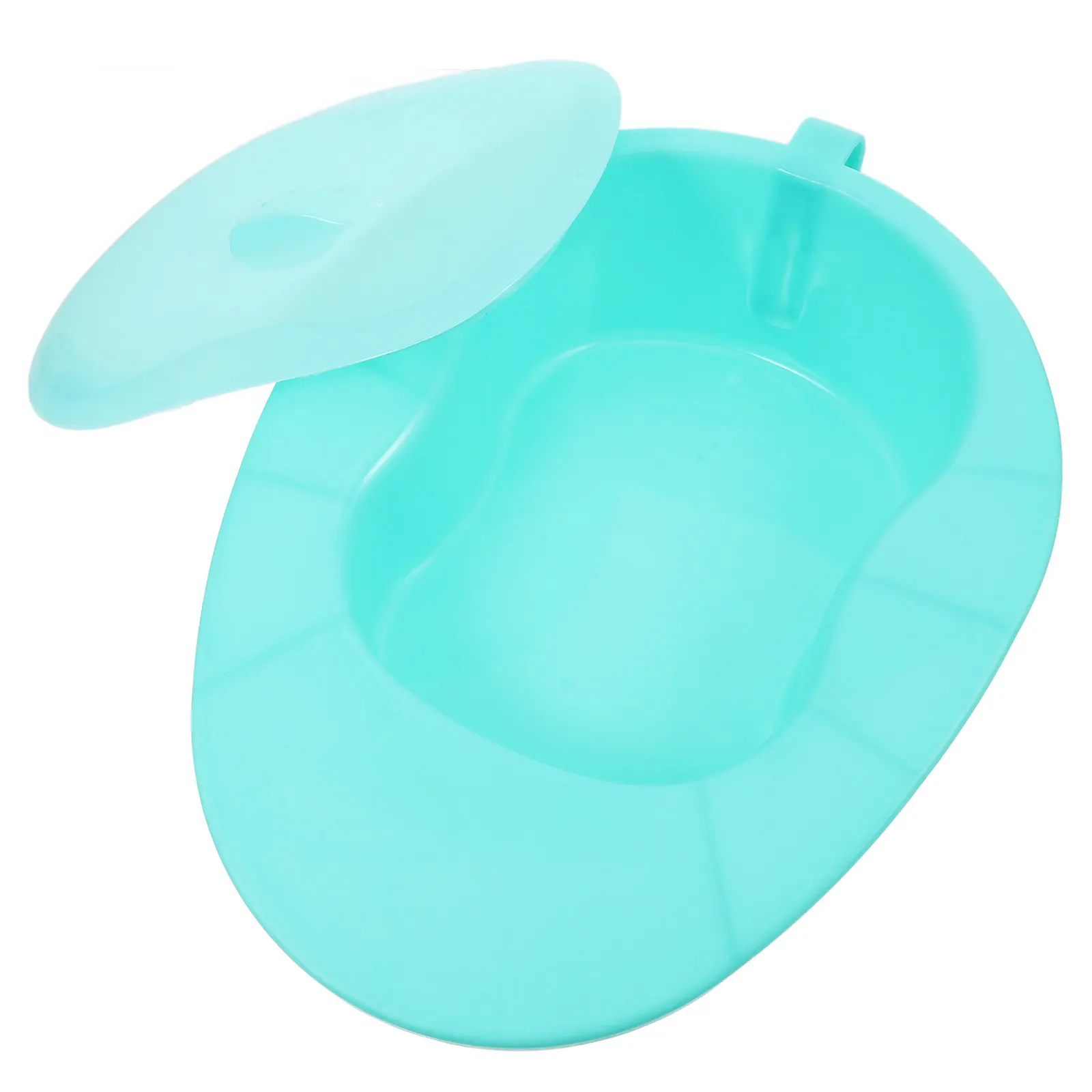 

Светло-зеленый усиленный туалетный поддон с крышкой для лежачих больных, удобный туалетный поддон для пожилых мужчин и женщин, для больниц и домов престарелых