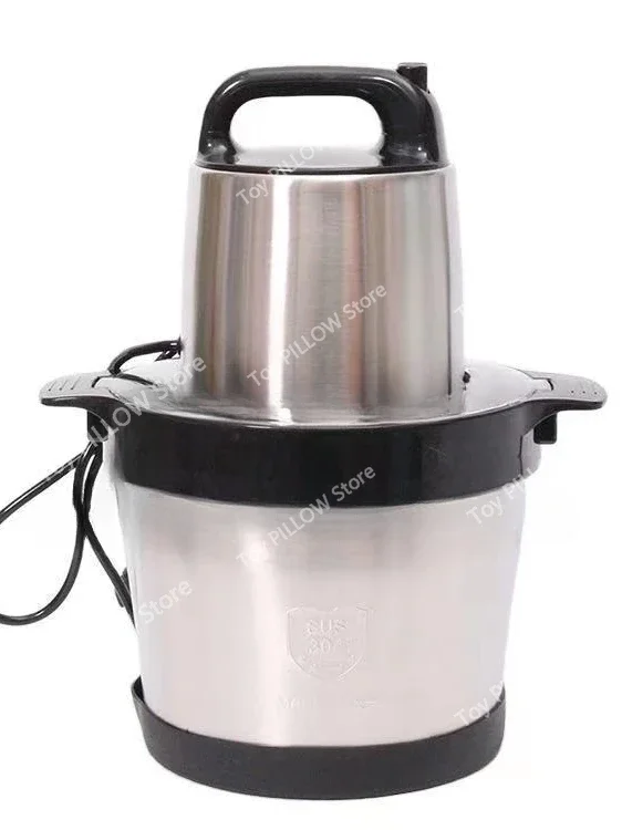 For Cassava Plantain Yam Pounding Machine Stainless Steel  Household Kitchenware 6L