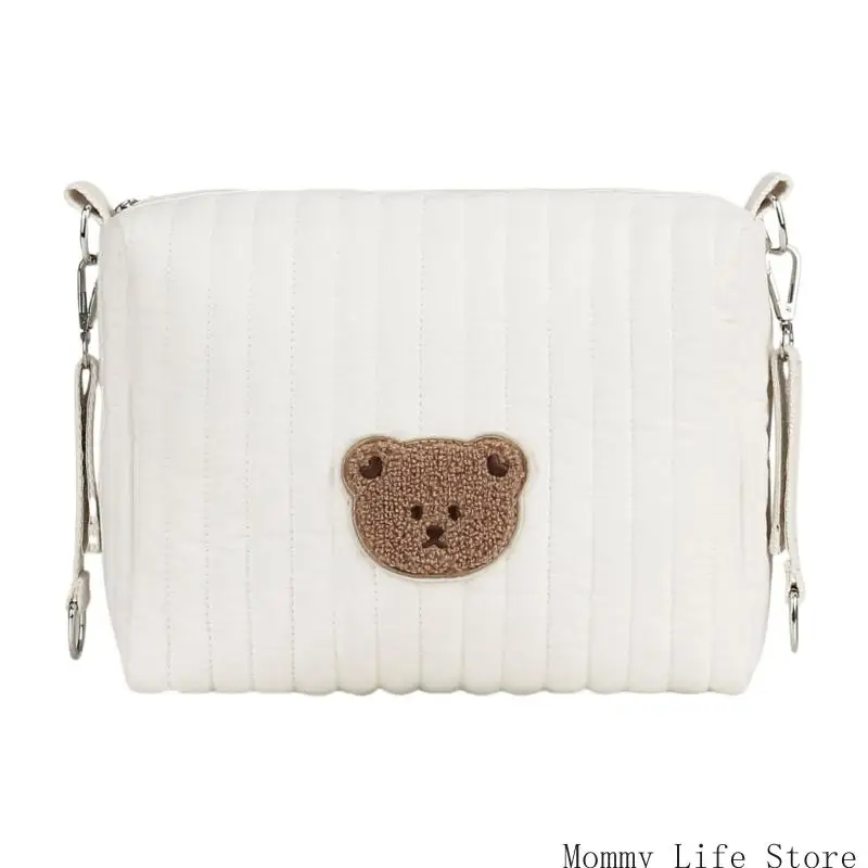 

Lightweight Baby Diaper Bag Multipurpose Cosmetic Case Zipper Closure