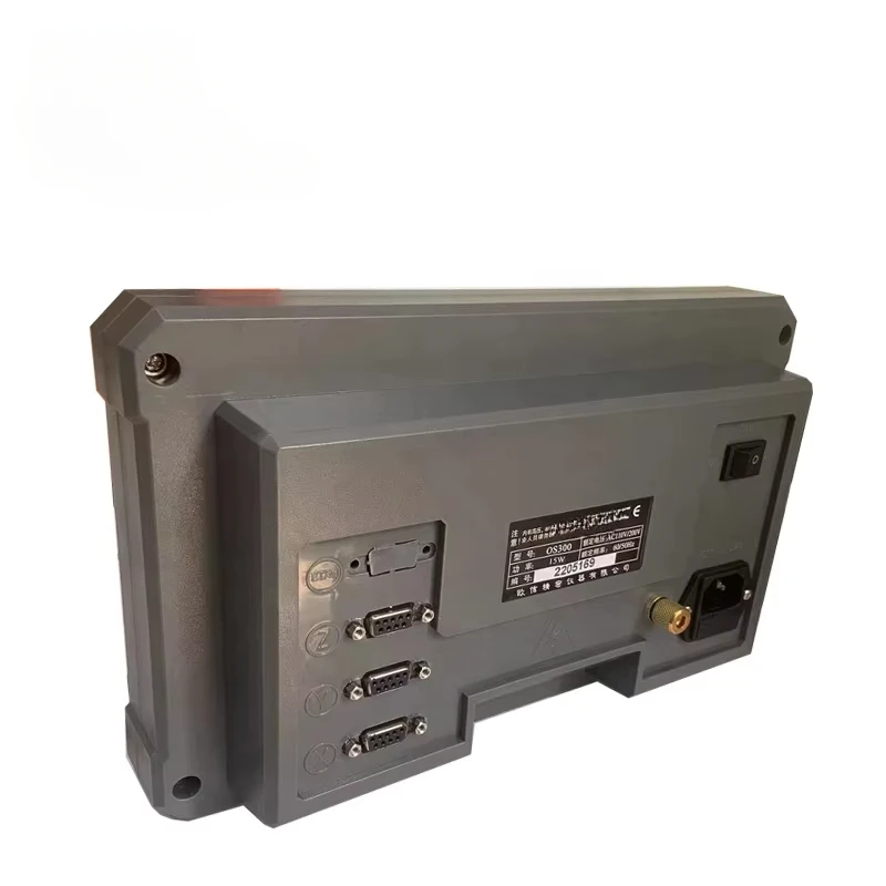 Display a cristalli liquidi del misuratore con display digitale con righello a tre assi