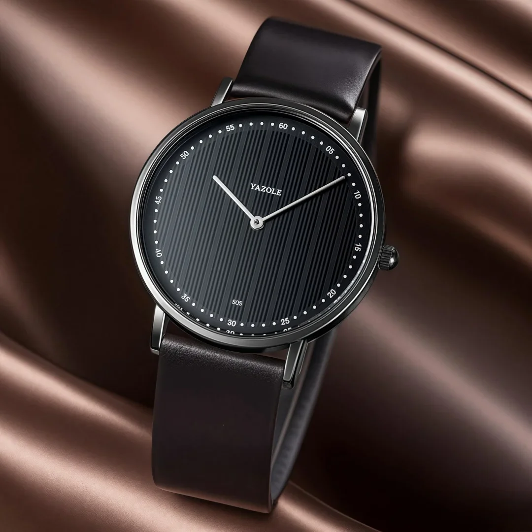 

Top Brand Luxury Quartz Watches for Men Fashion Simple Leather Belt Mens Watch Casual Business Male Clock Gift Relogio Masculino