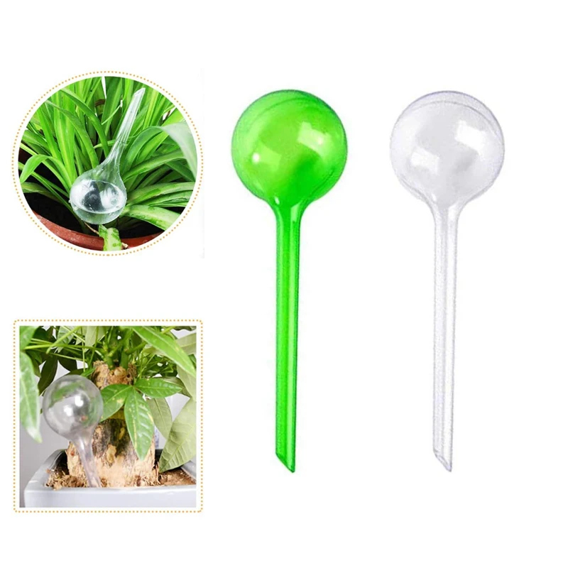 Practical PVC Travel House Plant Bulb Shape Waterer Globes Irrigation Patio Lawn Garden Pot Cans Automatic Self Watering Dropper