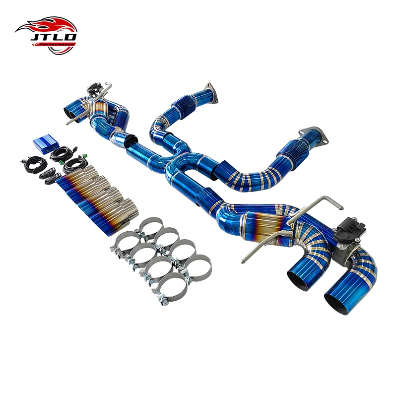 

JTLD Performance Титановые выхлопные трубы с клапаном для Chevrolet Corvette C8 Valvetronic System Escapes