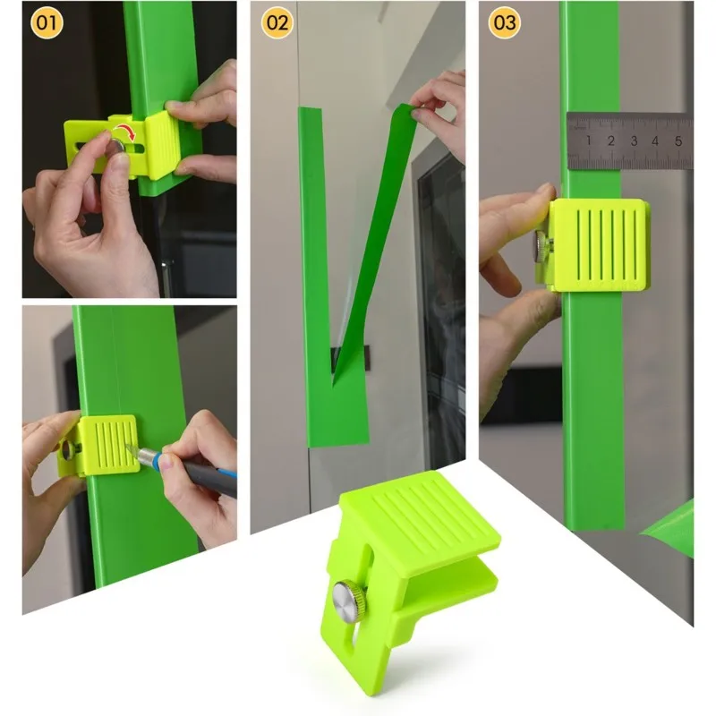 AT82-Edge Cutting Aid Tool Adjustable For Vinyl Film Wrapping Distance For Crafts Sign Making Accessories Maker