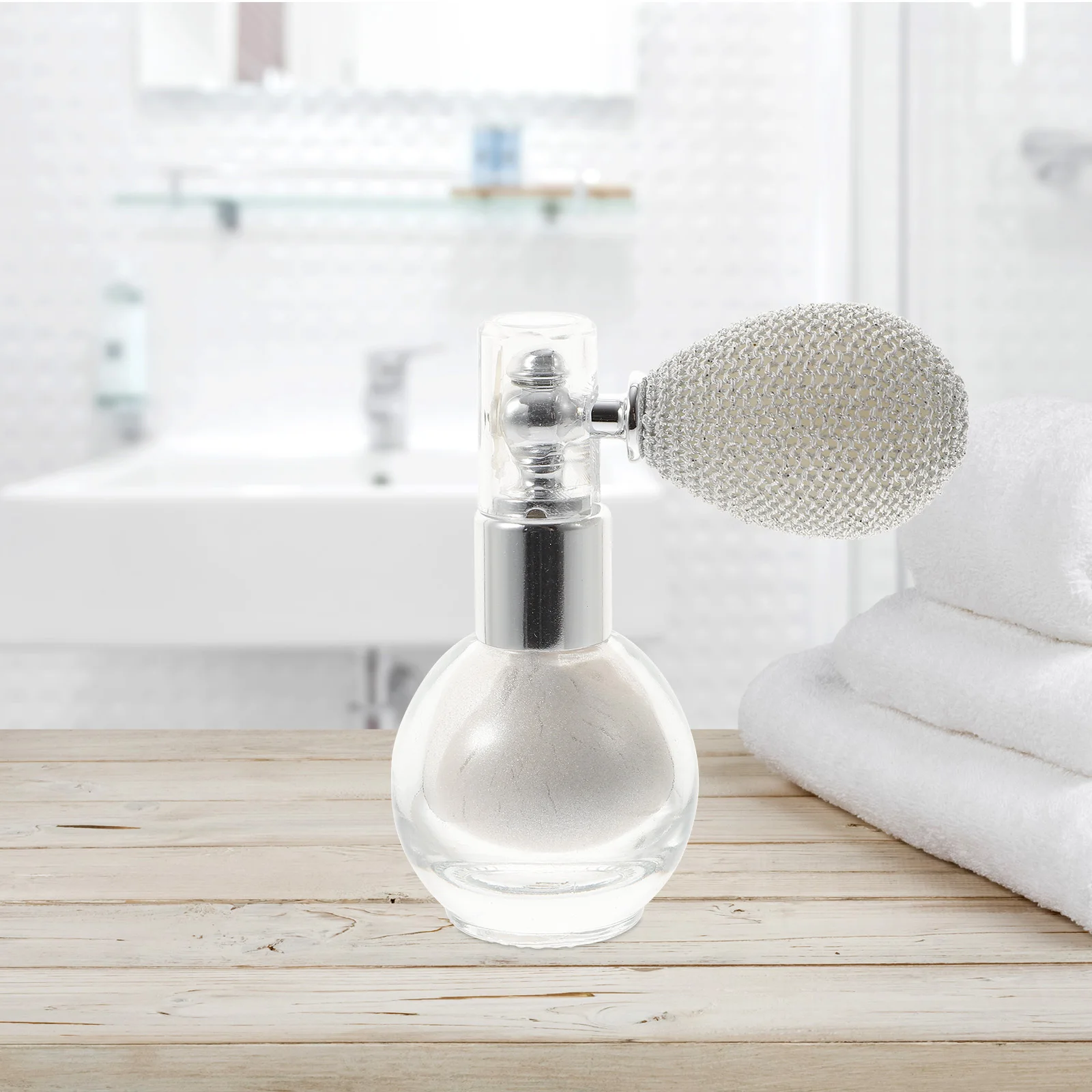 Glitzer-Puderspray, Körper-Highlighter, Schimmer, funkelnder Nebel, tragbar, für Hochzeit, Party, Abschlussball, Bühne, Club, Make-up, Leuchteffekt