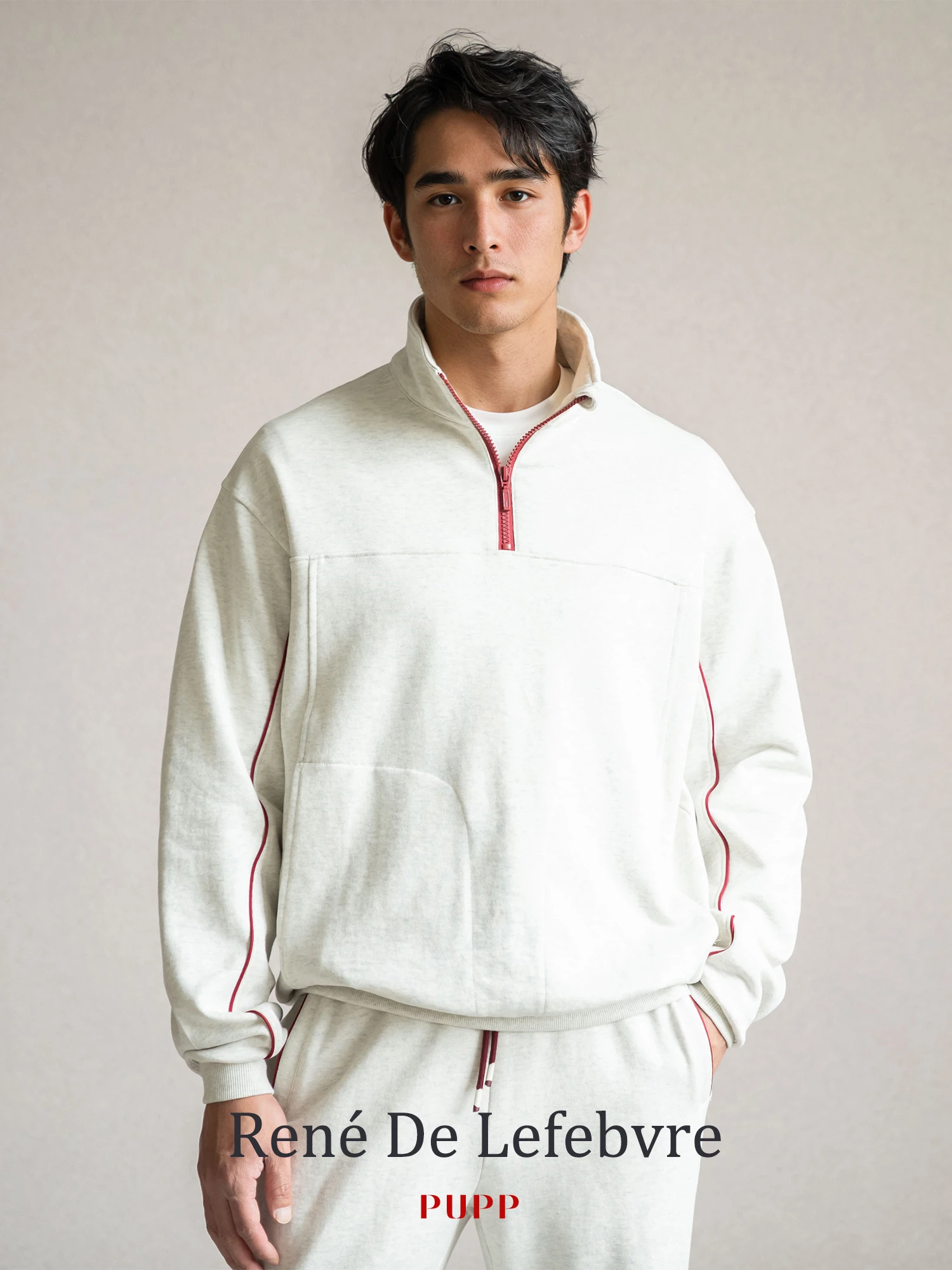 

Spring Autumn Men's Long Sve Knitted Casual Hoodie Jaet f Zip Loose Fit Faion Urban Sle Breathable Comfortable Co...