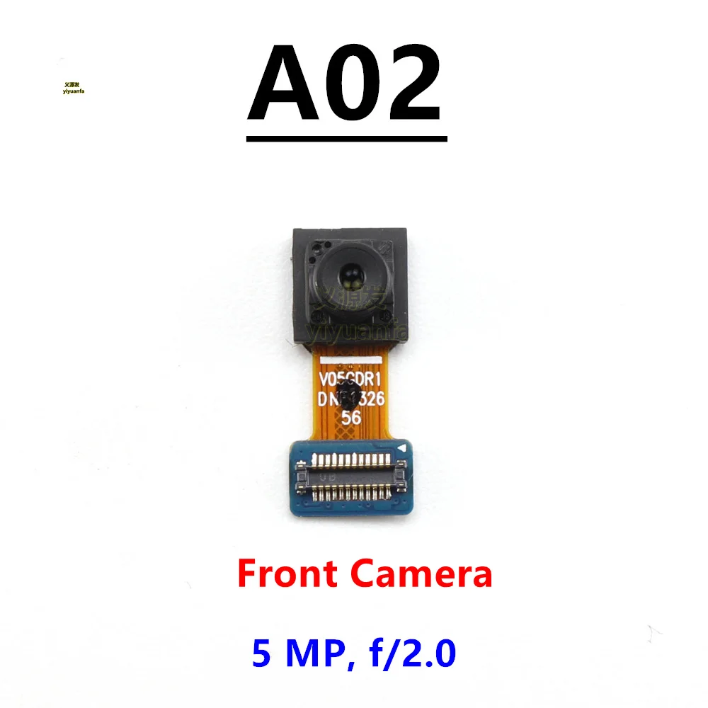 5MP Front Camera 13MP Back Big Main Rear Camera Module Flex Cable For Samsung Galaxy A02 A022F A022 Replace Part