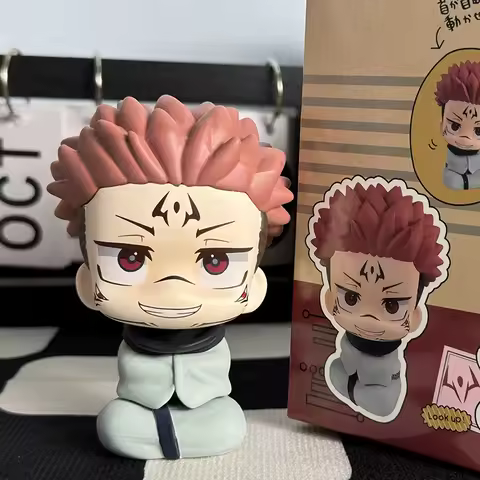 Anime Ryomen Sukuna Itadori Yuji Action Figures GK Q Version Jujutsu Kaisen Figurine 10cm PVC Collection Model Decoration Toys