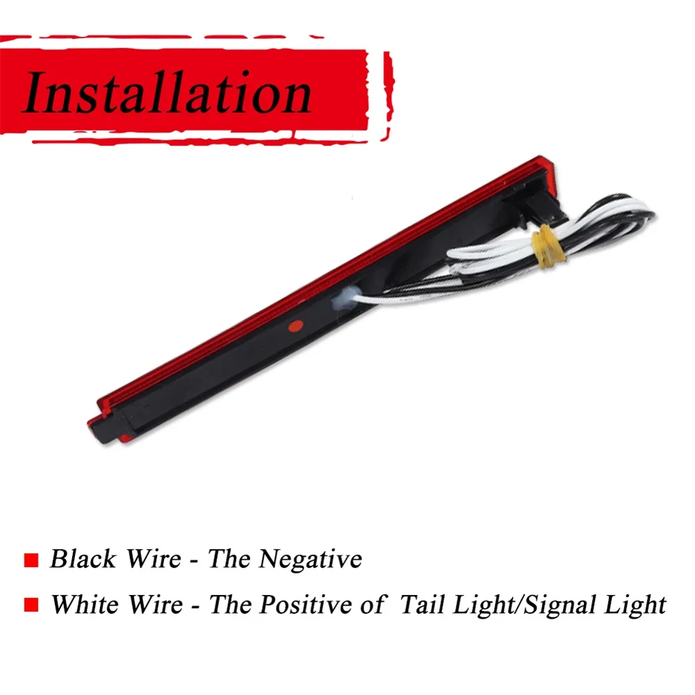 لكاديلاك CTS 2008-2013 لكاديلاك CTS-V 2009-2013 الأحمر LED المصد الخلفي للسيارة الجانب ماركر عاكسات أضواء أضواء وقوف السيارات 12 فولت