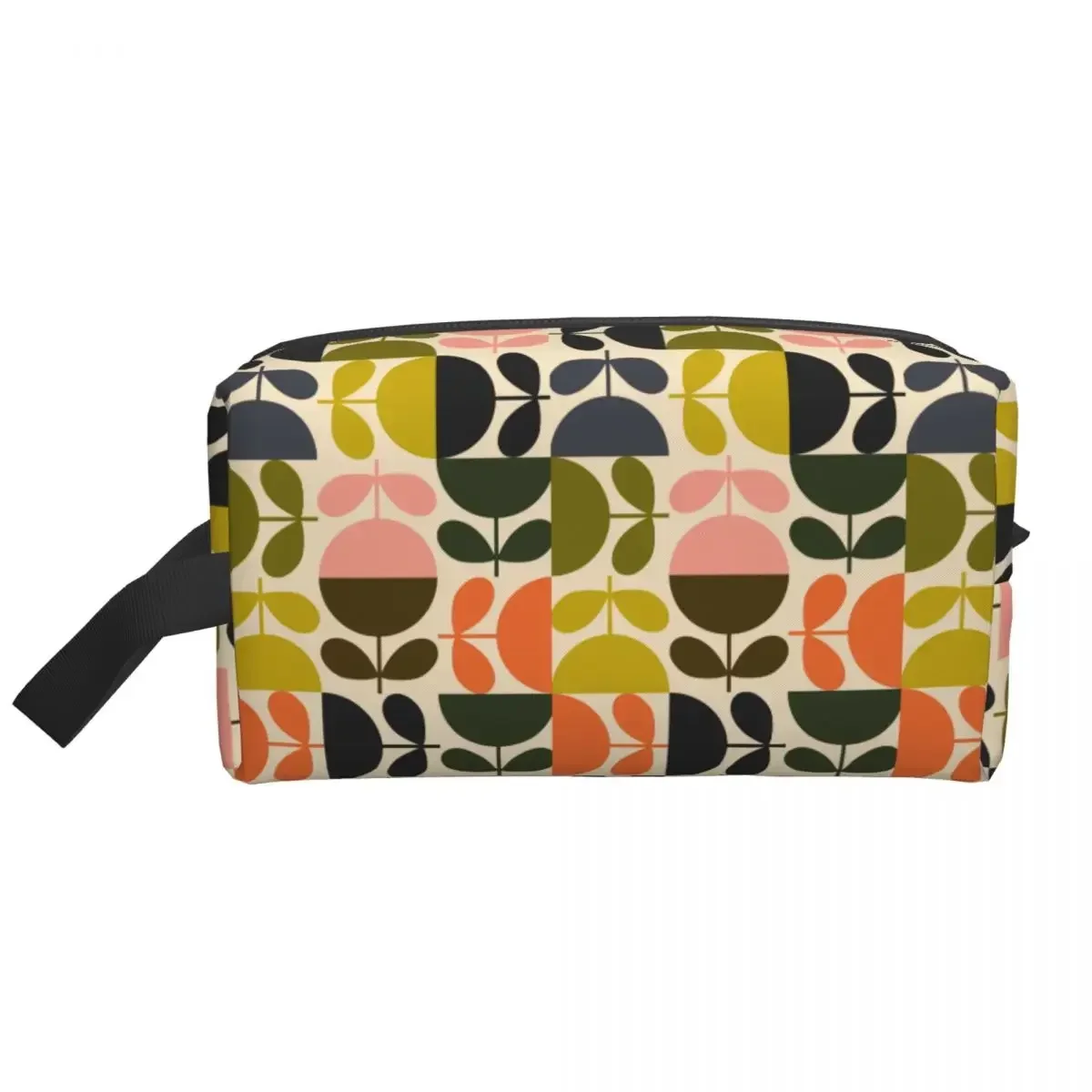 Custom Orla Kiely Print Pattern New Season Cosmetic Bag Women Fashion Big Capacity Makeup Case Beauty Storage Toiletry Bags