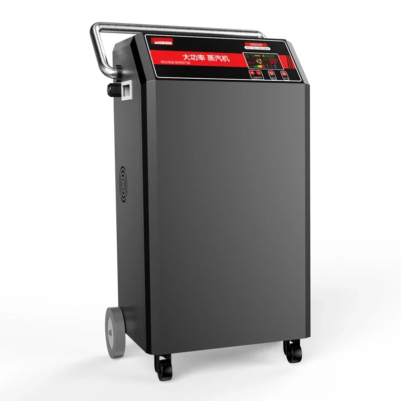 Steam Cleaner High Pressure High Temperature Cleaner Mobile Industrial Workshop Oil Removal Steam Car Wash Machine