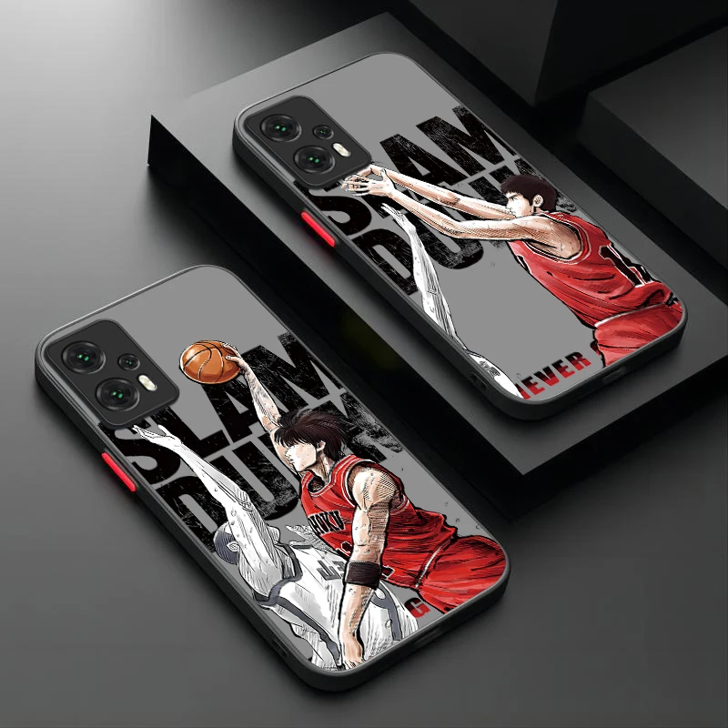 Case For Xiaomi POCO M6 Pro 4G C65 X6 X3 NFC X4 GT X5 F3 F4 F5 F6 13T 12T 11T 10T 13 12 11 Lite 5G NE Anime Slam Dunk Hard Cover