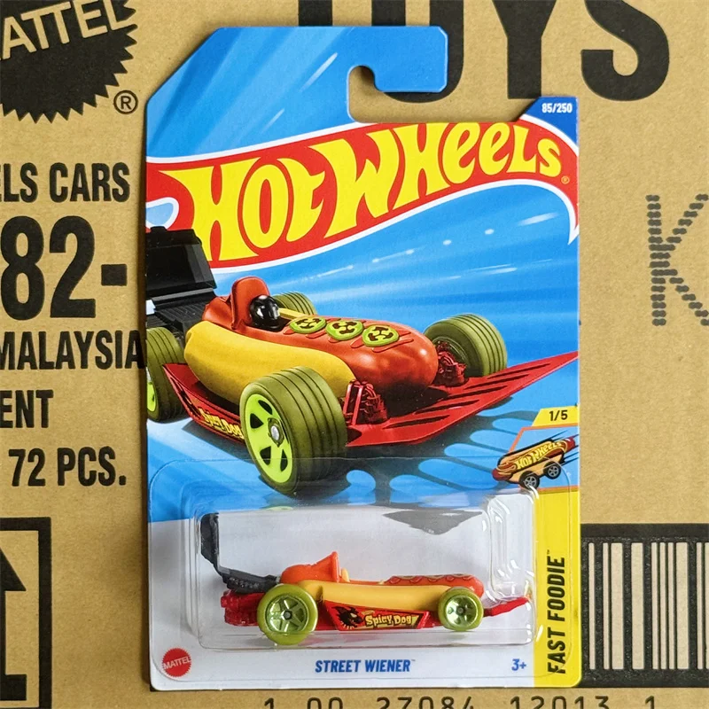 Samochodzik Hot Wheels 1:64 Hotwheels Super Car STREET WIENER i inne prezenty urodzinowe dla chłopców