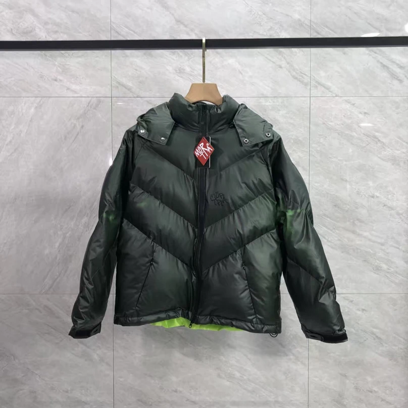 

Temperature Variation Color Mertra Zipper Hooded Jacket Bread Parker Coat Men Women High Quality Outside Casual Loose Jackets