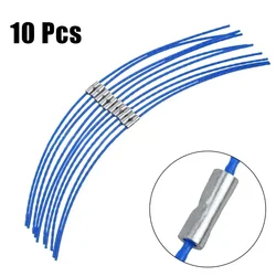 10pcs Nylon Line For Bosch F016800182 ART 30 Composite Trimmer Mower Parts Spool Line For Garden Lawn Mower Replacement Lines