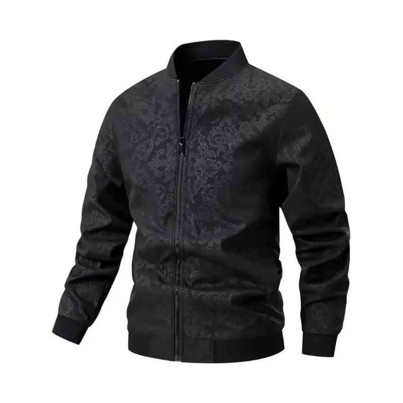 

Men's Outdoor Comfortable Versatile Spring Autumn Jacket Fashionable Trendy Windproof and Breathable High-quality Printed Jacket
