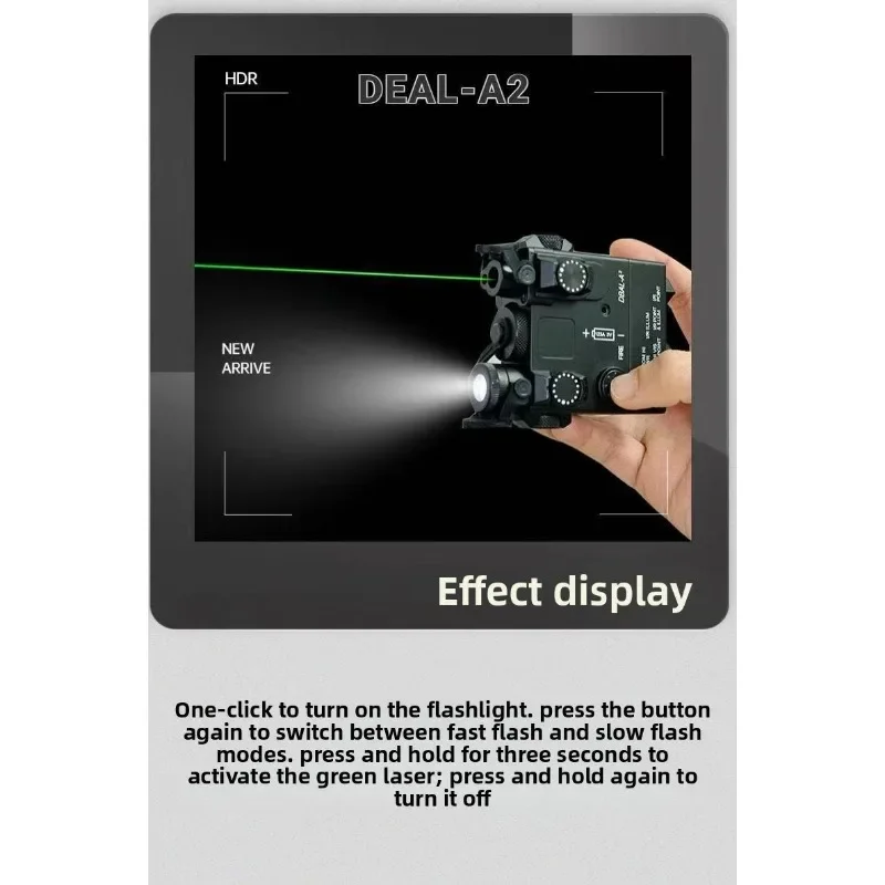 Stabile Ausgabe DBAL-A2 Komplettes Laser-Kit Konsistentes Rot-Grün-Laserpointer-Set M300 M600 Modellzubehör – Detail 2