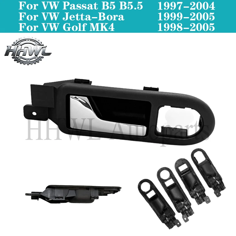 Car Interior Door Handle Front Rear Left Right Side Inner Door Handle For Volkswagen VW Passat B5 1998-2005 3B1837113/3B1837114
