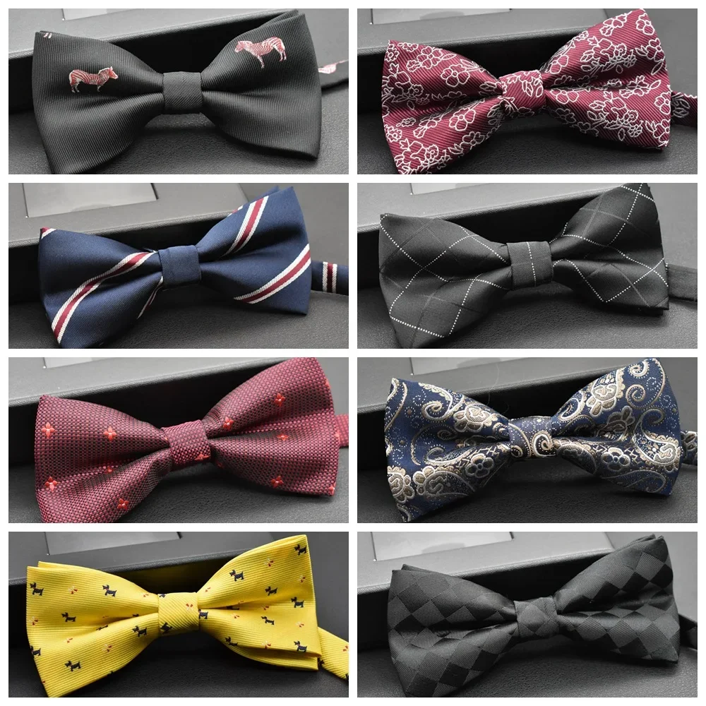 blue red wool Women children velvet boy girl men flexible green color bow tie male man wedding businessblack accessories