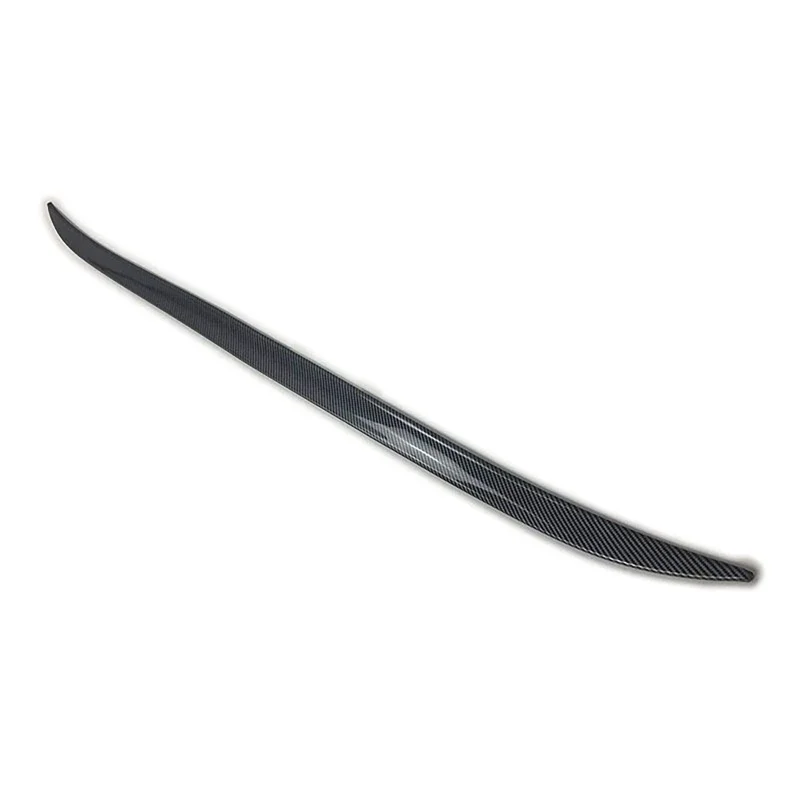 1Pcs 121cm Universal Car Rear Wing Modified Spoiler Lip Decoration For W204 W211 BMW E92 E60 E90 G20 F30 Audi A3 A4 Peugeot 508