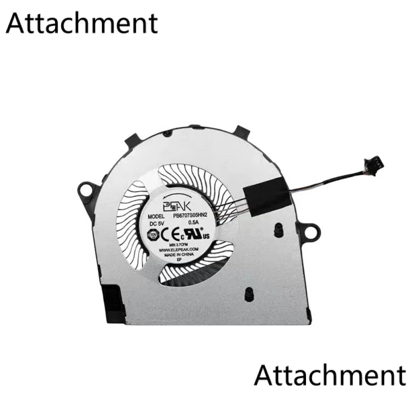 

Для ноутбука DELL Inspiron 14 5401 5402 5405 5408 0001 Охлаждающие вентиляторы охлаждение ЦП CN-0R6YTH 0R6YTH R6YTH 023.100JW.